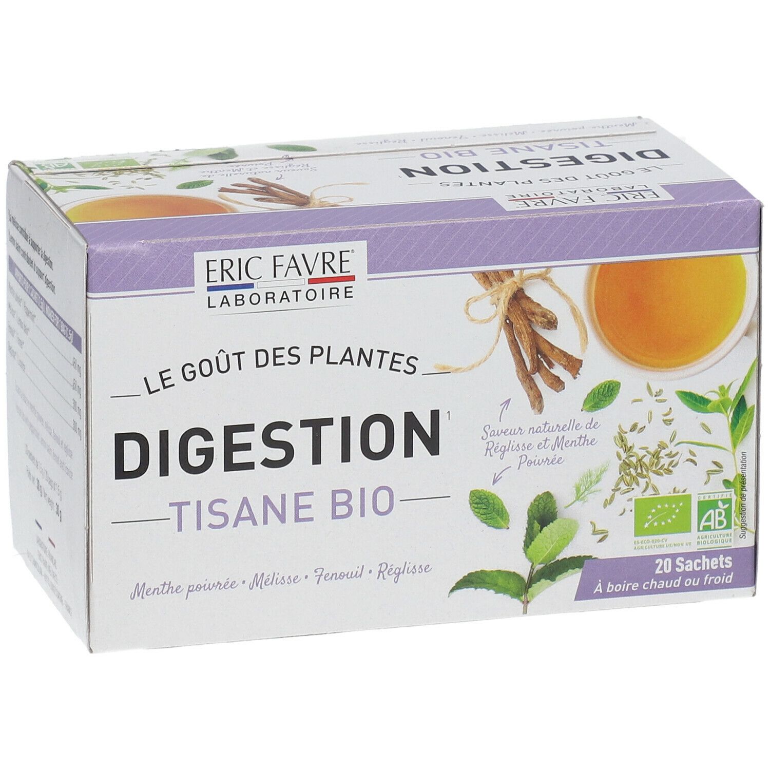 ERIC FAVRE® Tisane Bio Digestion