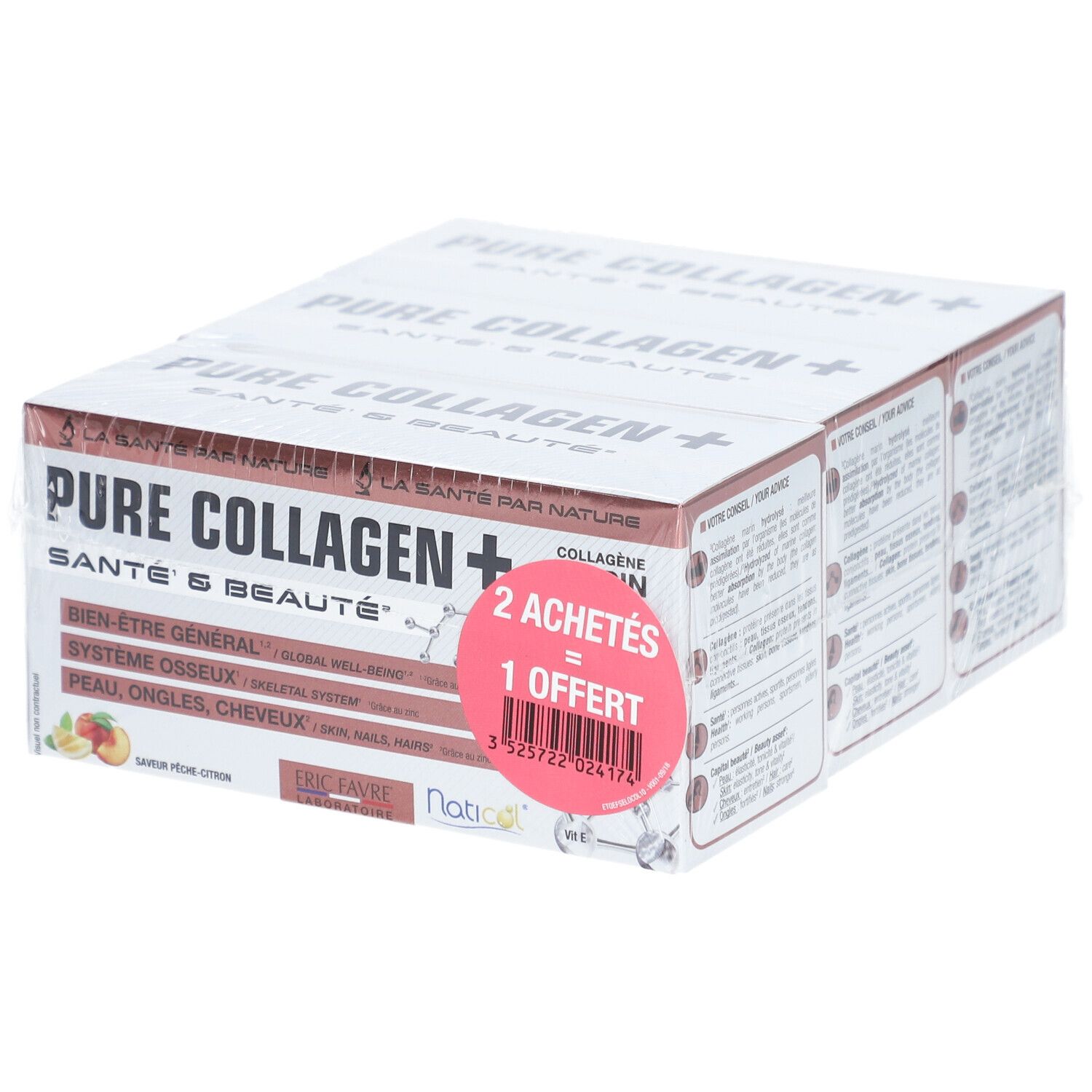 ERIC FAVRE Pure Collagen + Formule Liquide