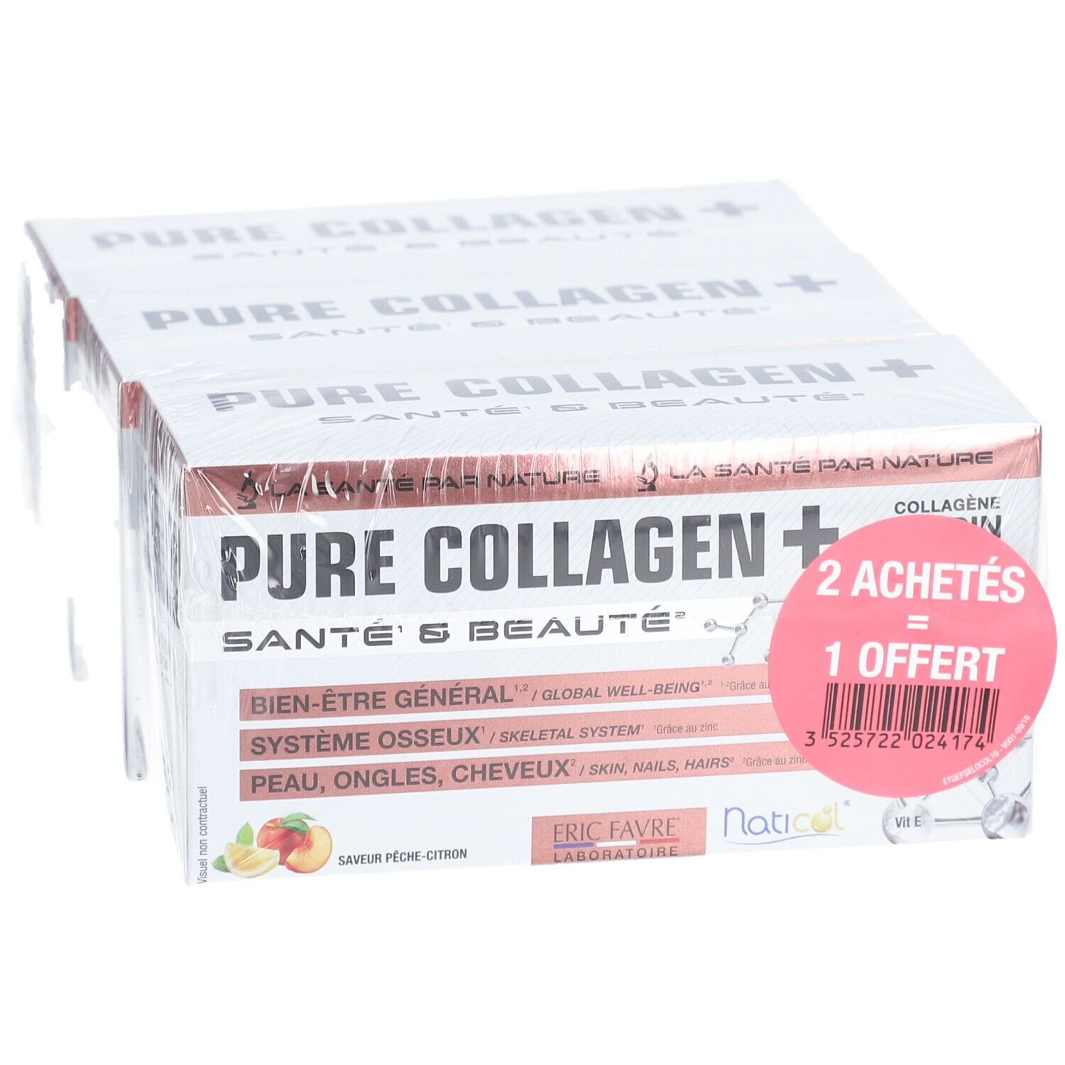 ERIC FAVRE Pure Collagen + Formule Liquide