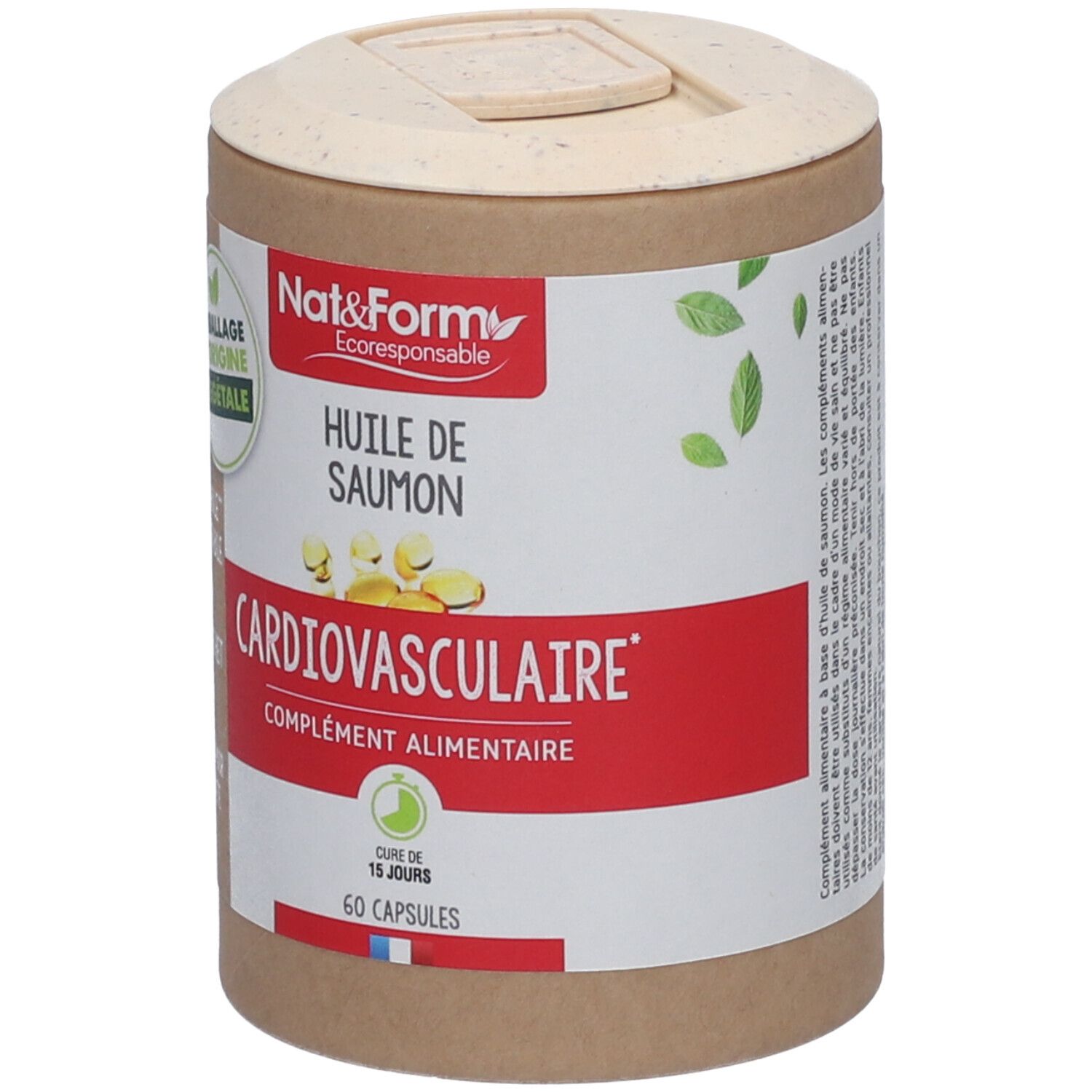 Nat&Form Huile de saumon en capsules