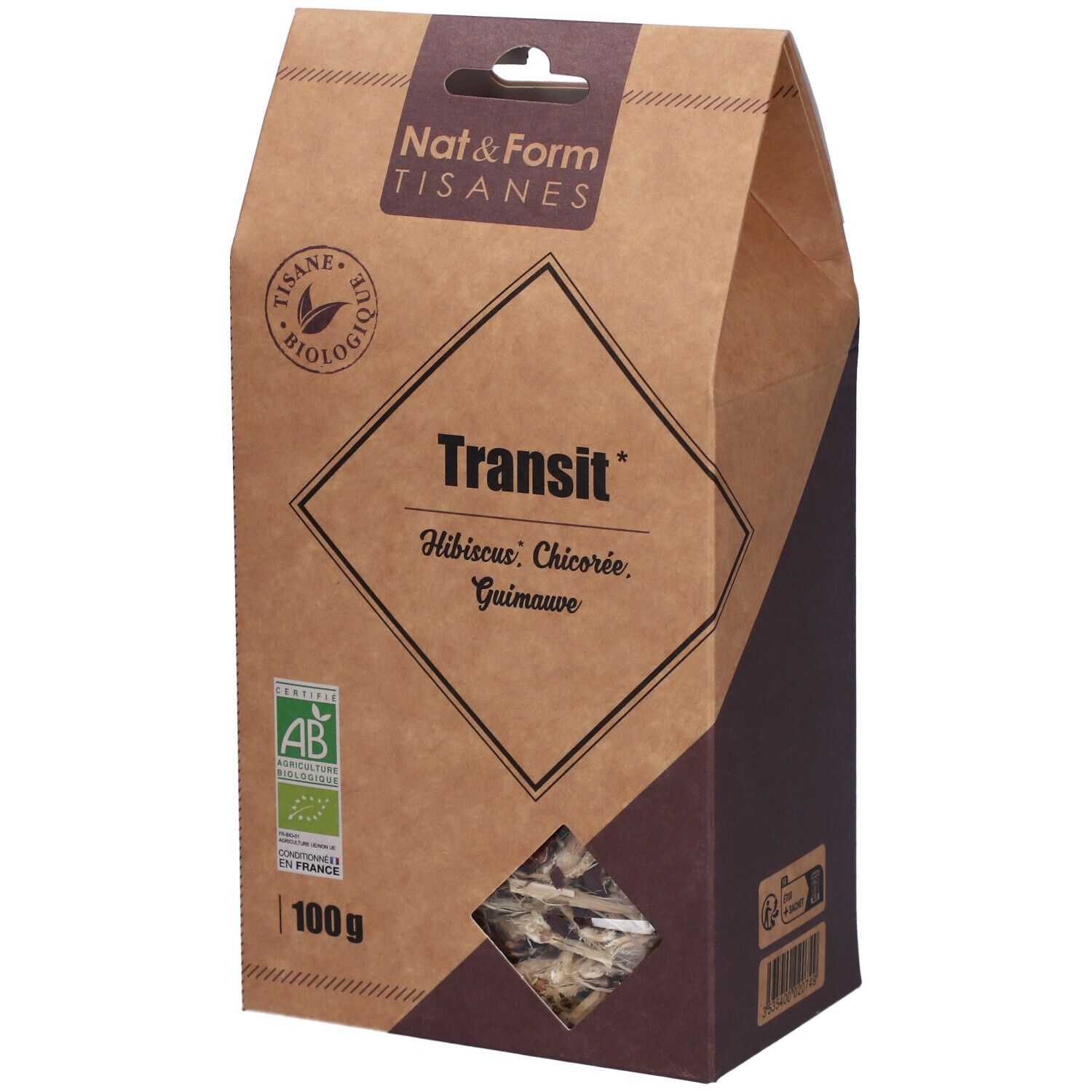 Nat&Form Tisane Transit bio