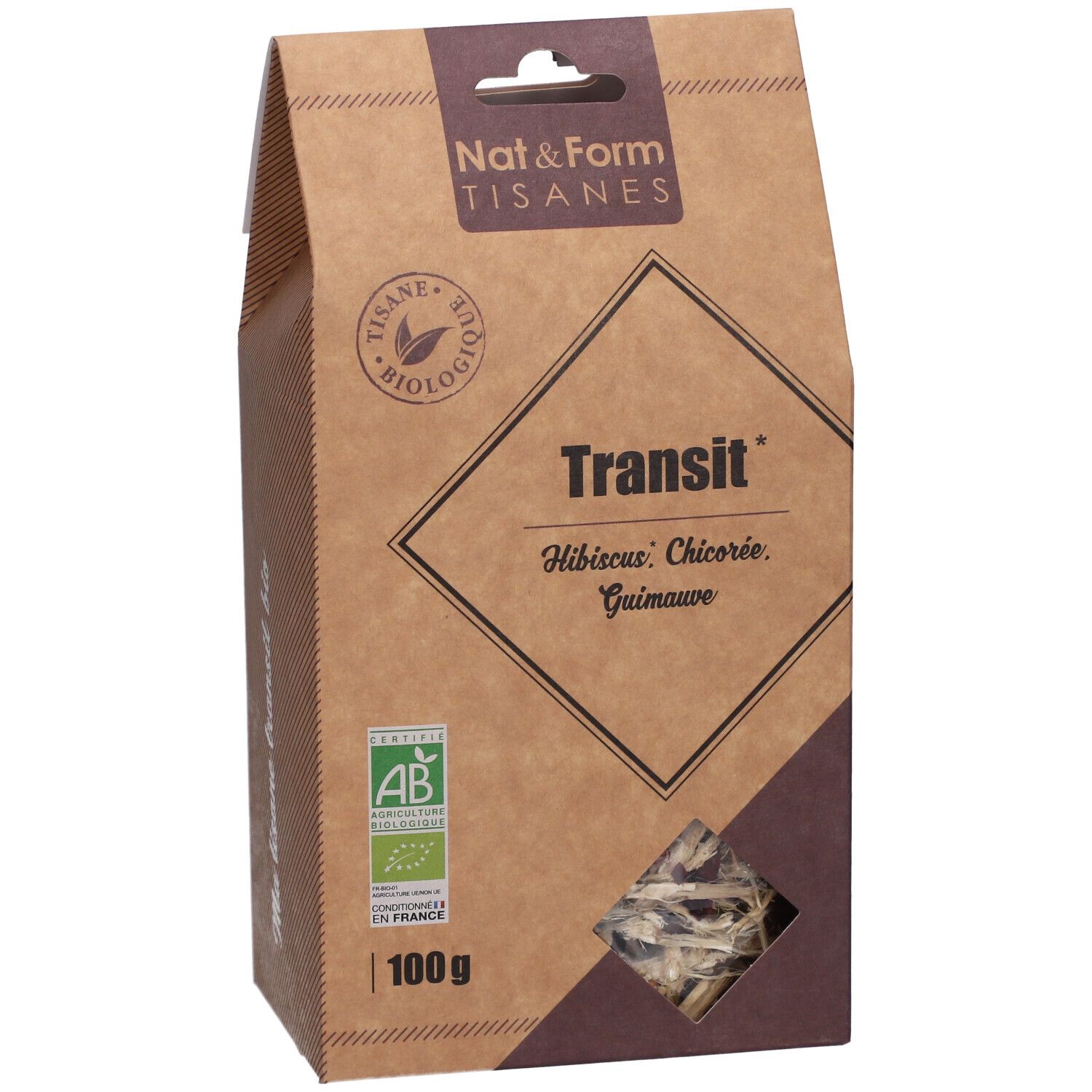 Nat&Form Tisane Transit bio