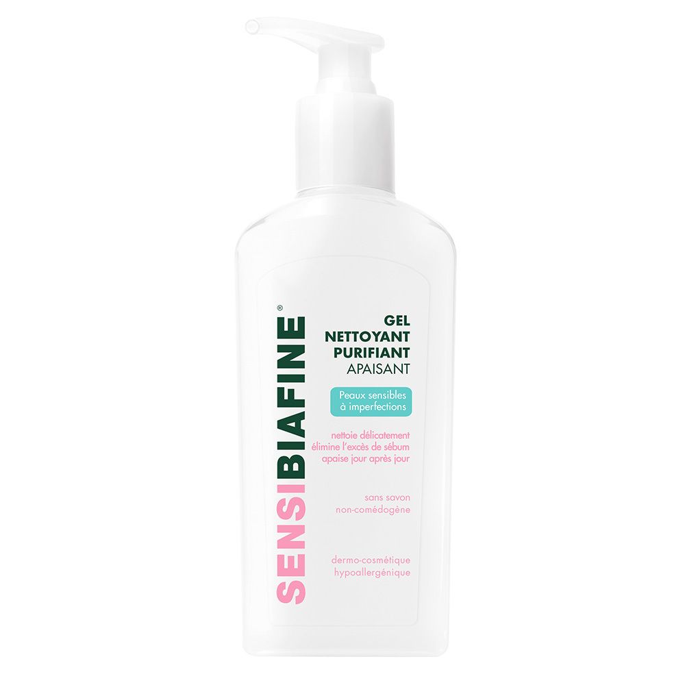 Sensi biafine Gel nettoyant apaisant purifiant 200 ml