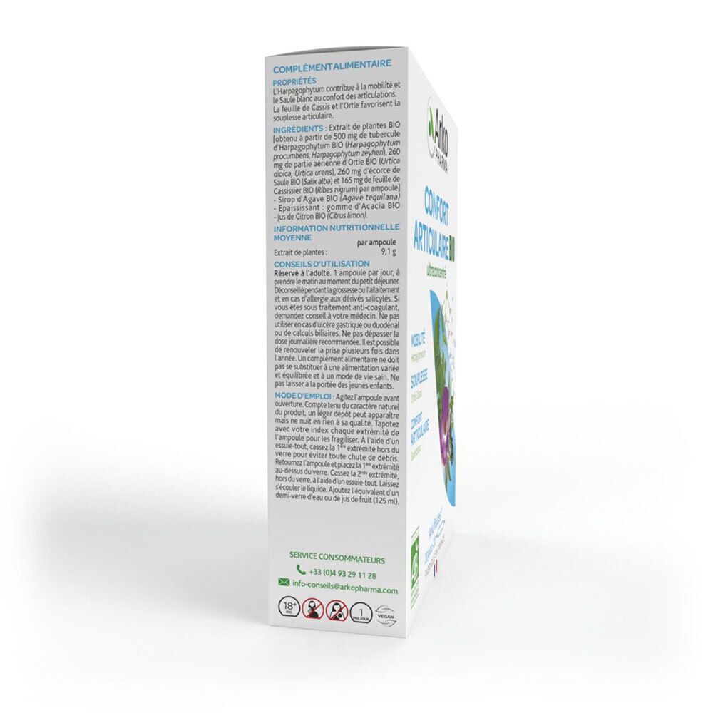 Arkopharma Arkofluides® Articulations BIO Ampoule