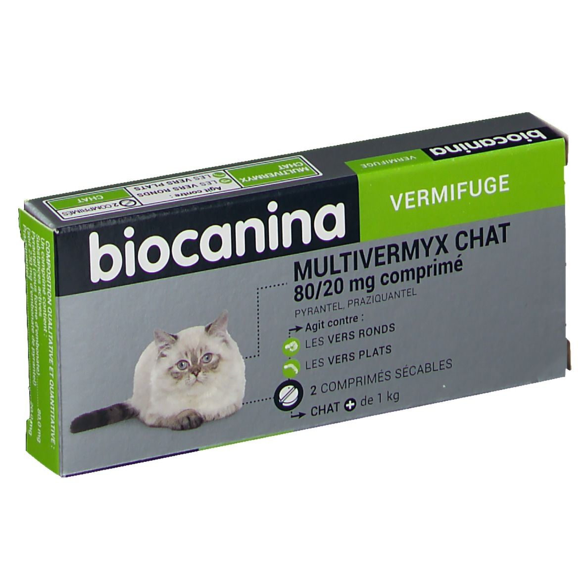 Biocanina Vermifuge Multivermyx Chat 2 Pc s Redcare Pharmacie