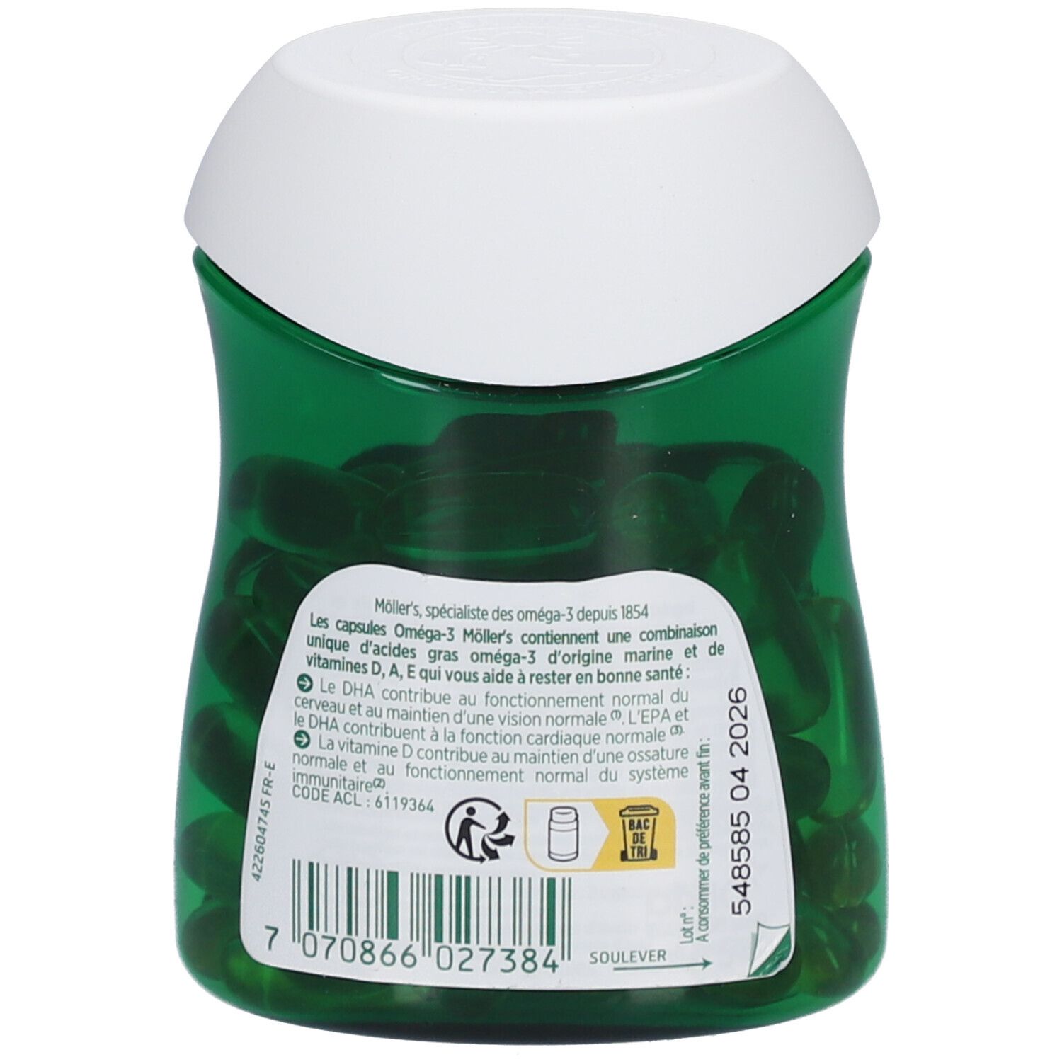Möller's Omega-3 Double 60 Capsules