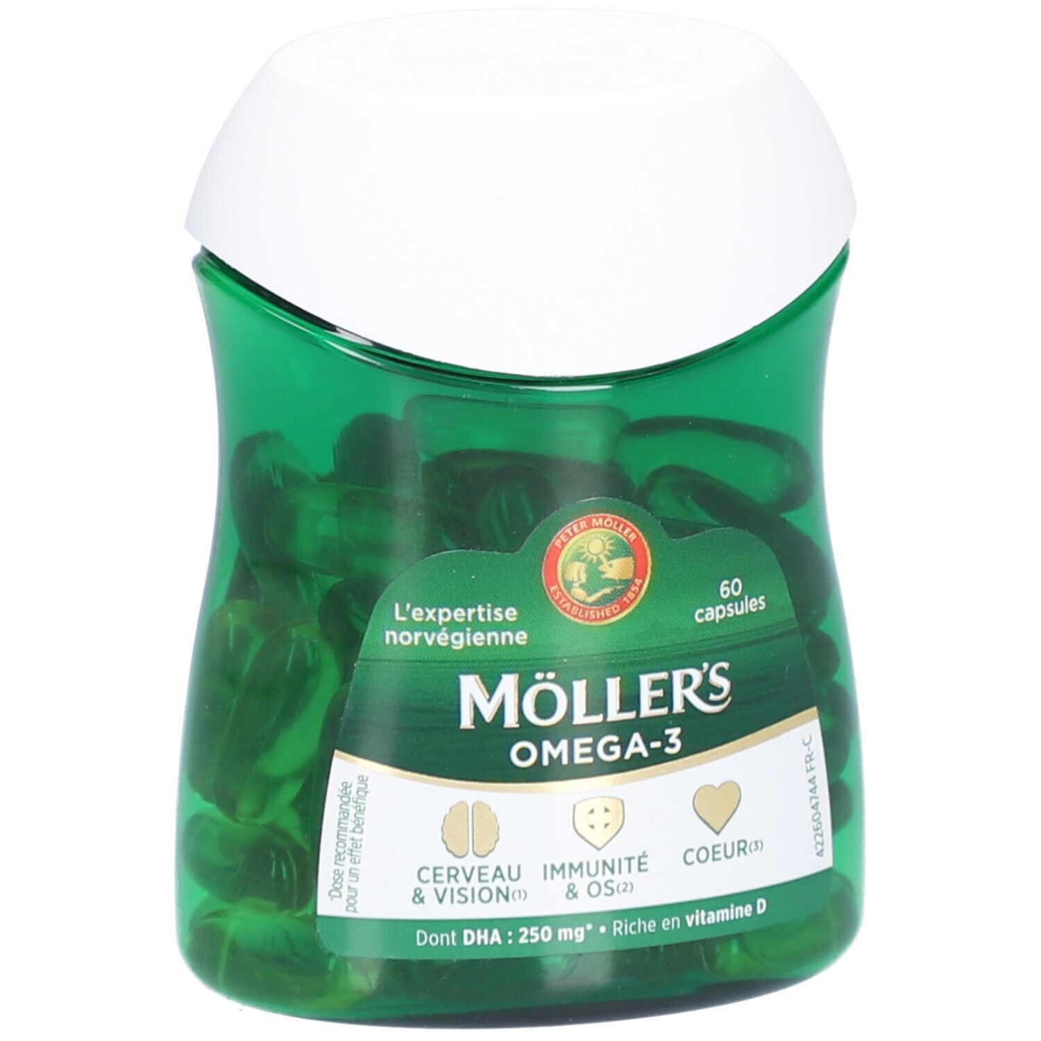 Möller's Omega-3 Double 60 Capsules