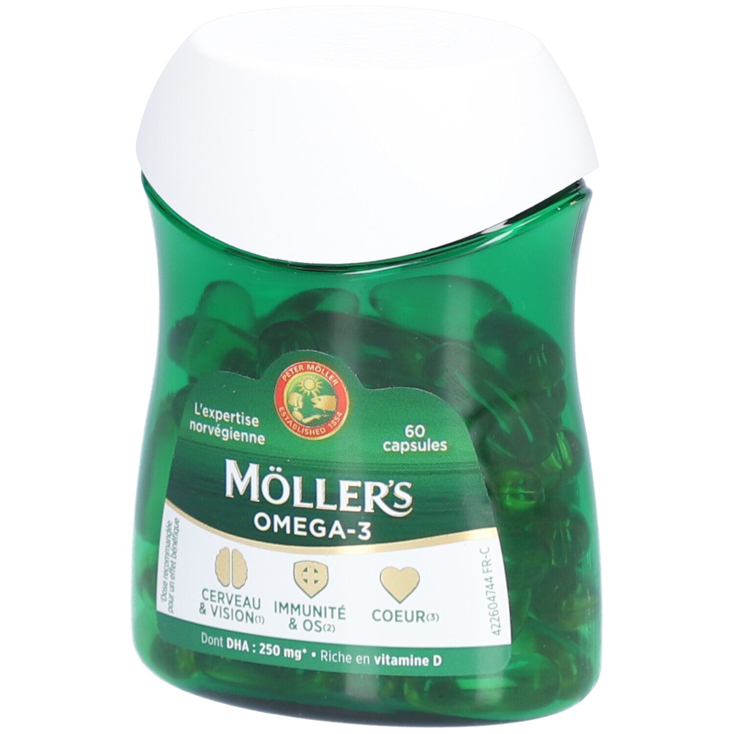Möller's Omega-3 Double 60 Capsules