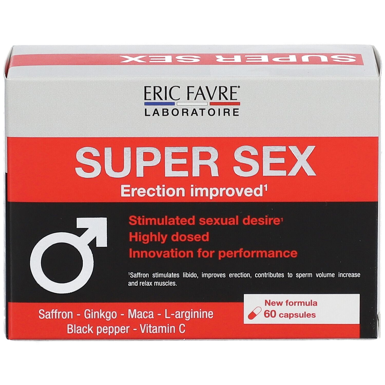 Eric Favre Super Sex Augmente Le Désir Sexuel 60 Pc S Redcare