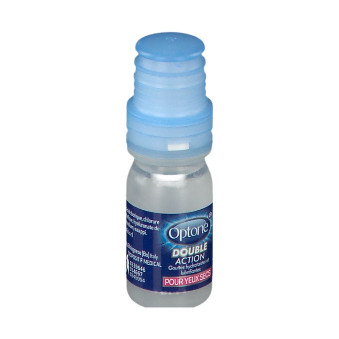 Optone® Double Action gouttes hydratantes et lubrifiantes