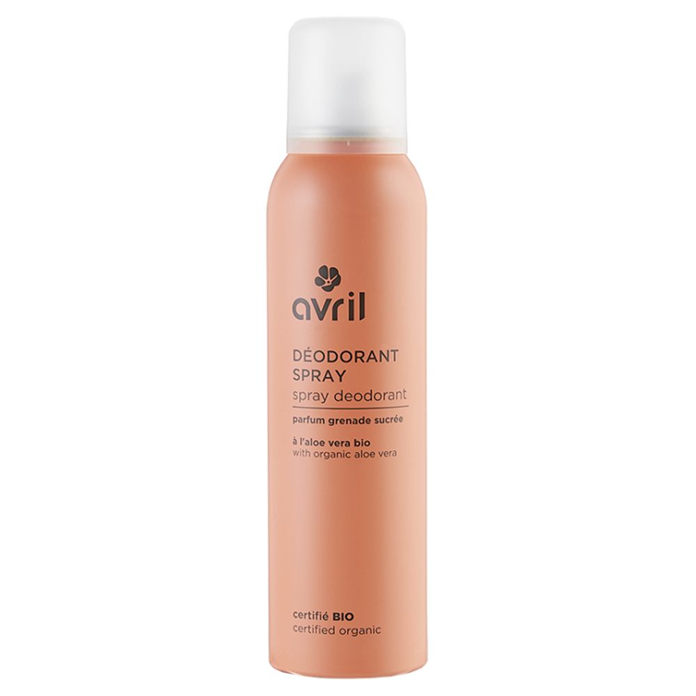 Avril Déodorant spray Certifié BIO