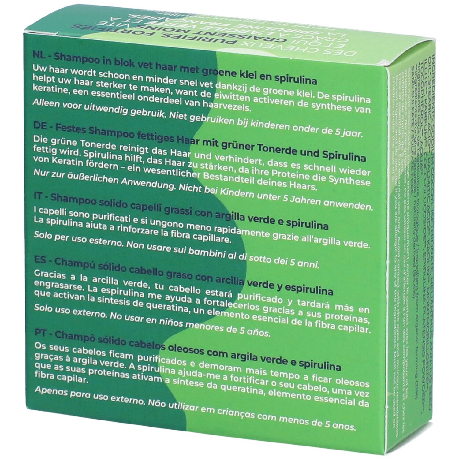 LAMAZUNA Regul & Purify Shampoing Solide