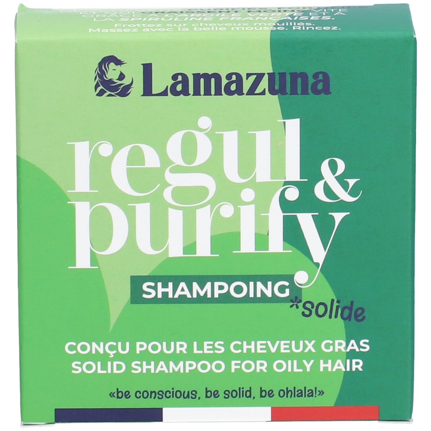 LAMAZUNA Regul & Purify Shampoing Solide