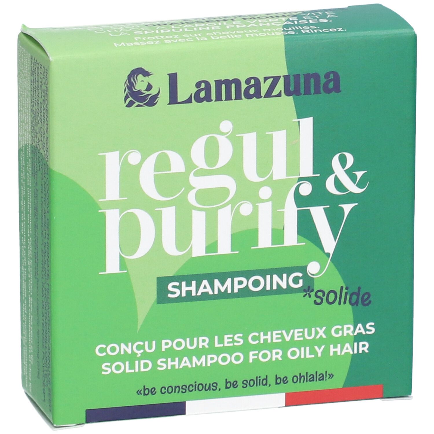 LAMAZUNA Regul & Purify Shampoing Solide