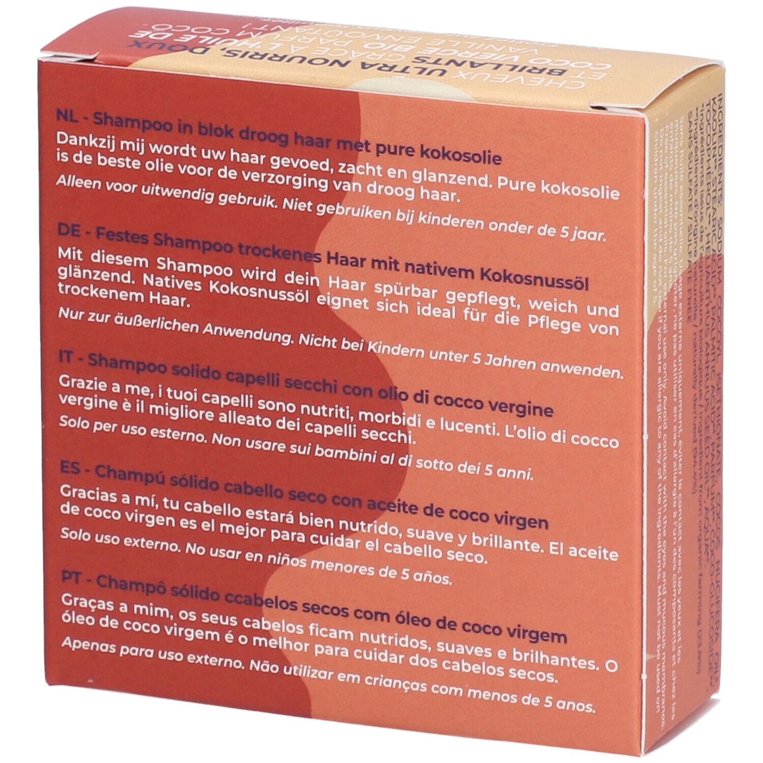 Lamazuna Hydra Intense Shampoing Solide Cheveux Secs