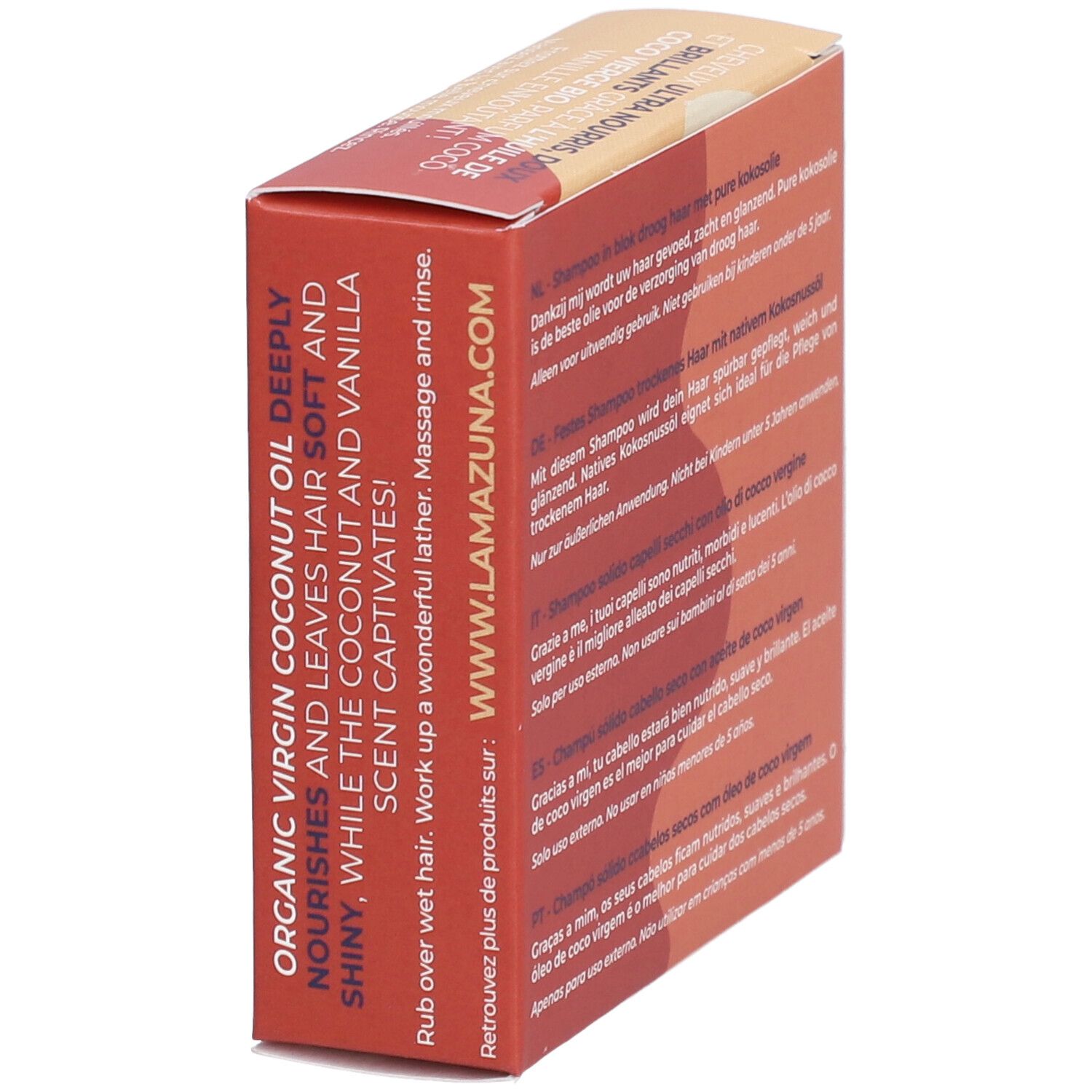 Lamazuna Hydra Intense Shampoing Solide Cheveux Secs