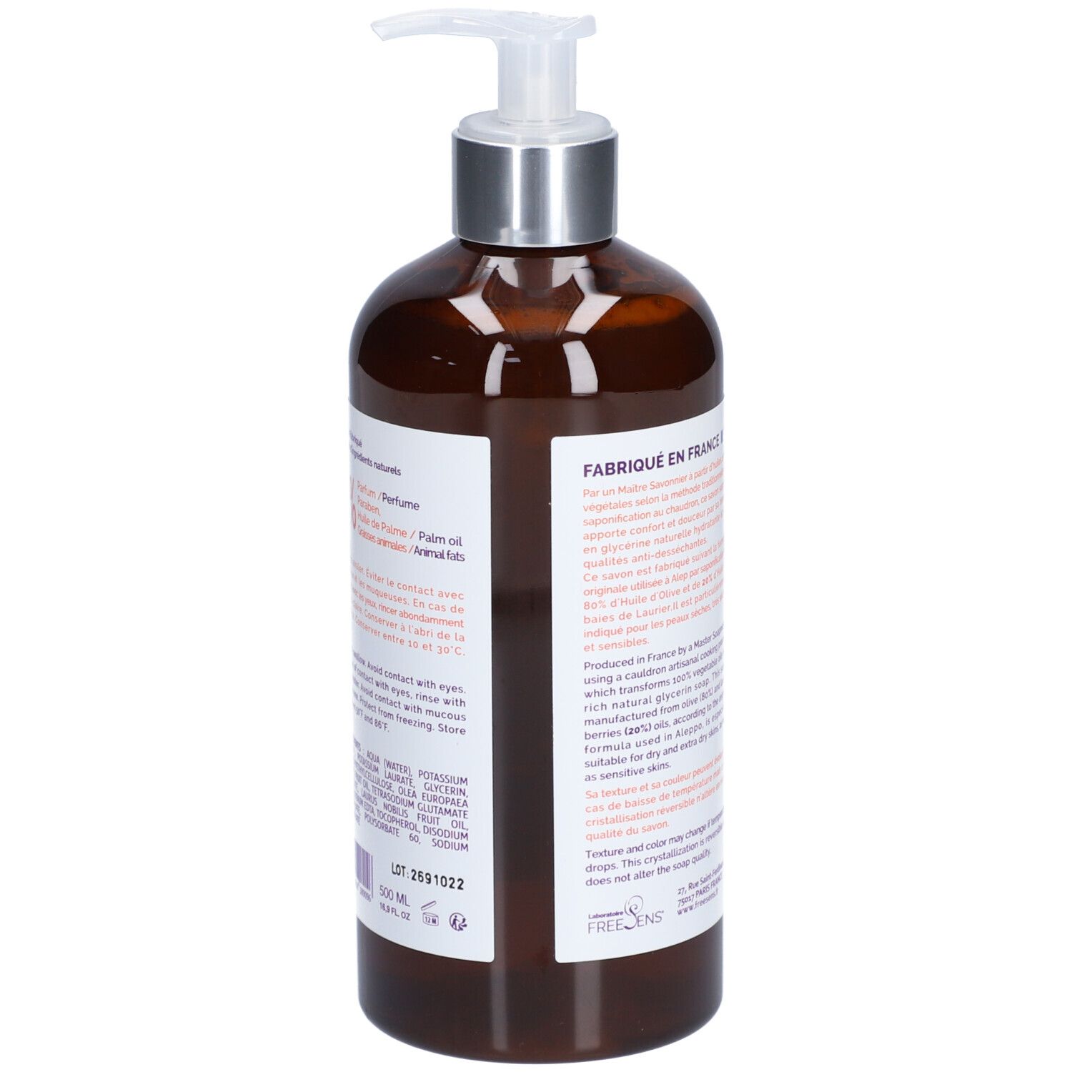 Freesens Savon Naturel d'Alep