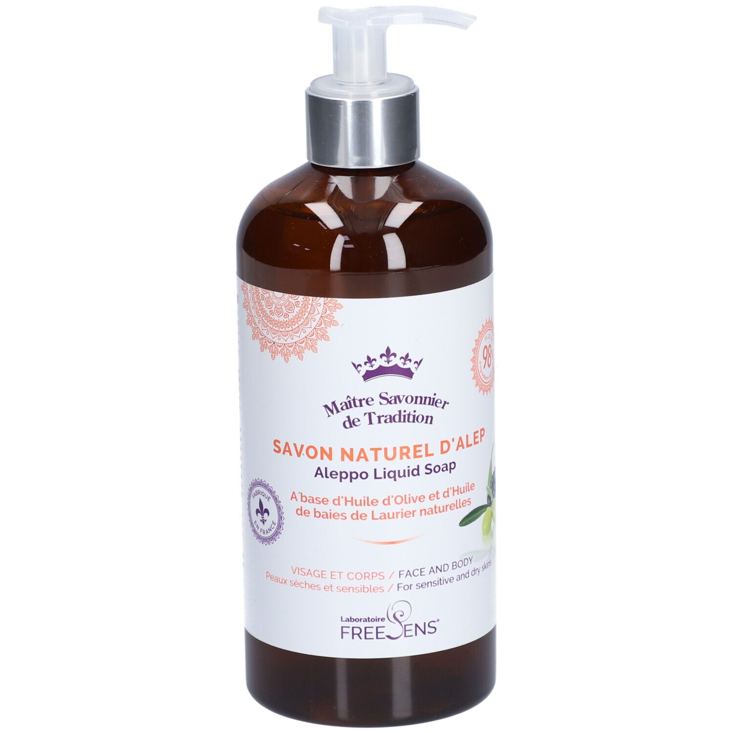 Freesens Savon Naturel d'Alep