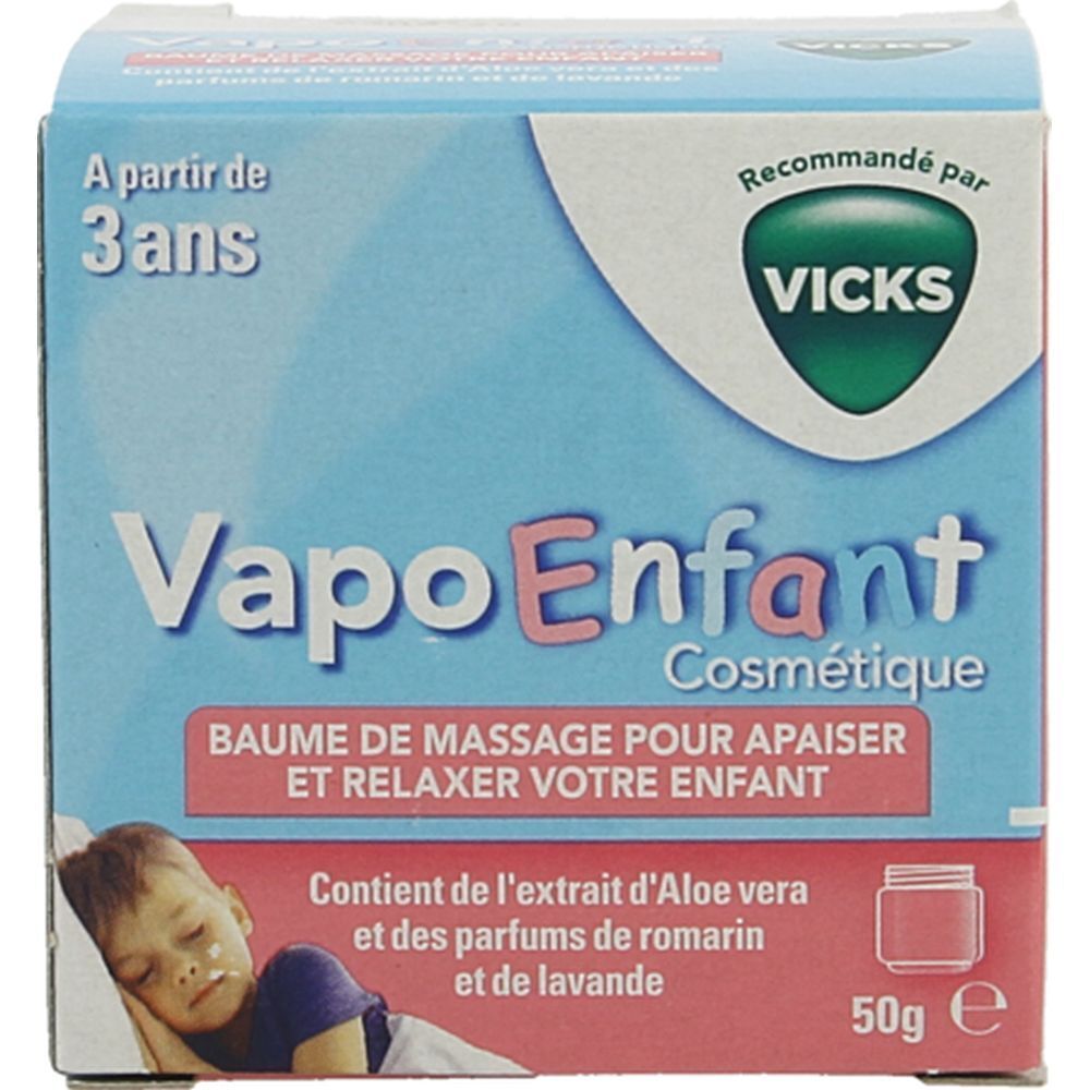 Vapoenfant Baume De Massage Recommandé Par Vicks