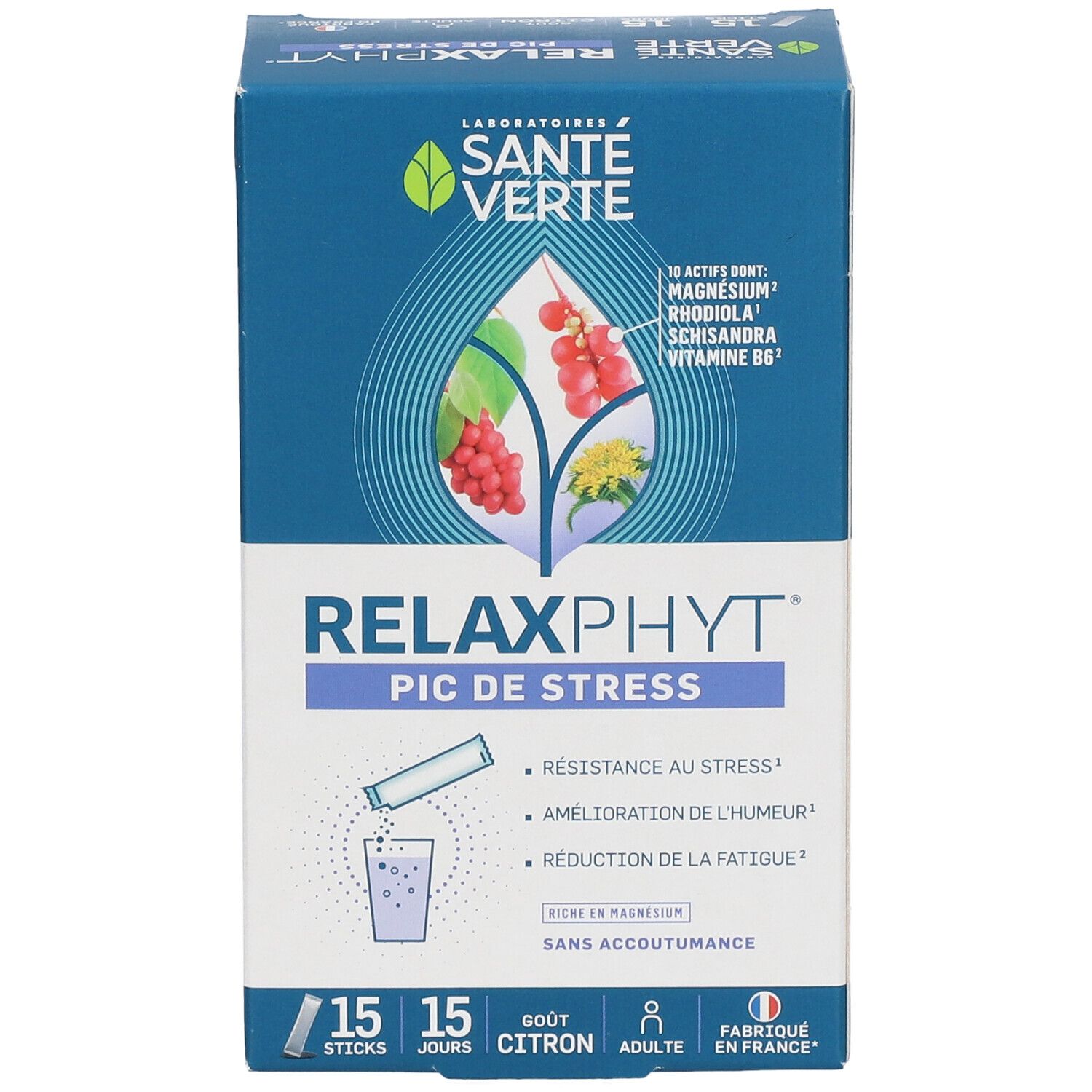 SANTE VERTE Relaxphyt® Pic de stress