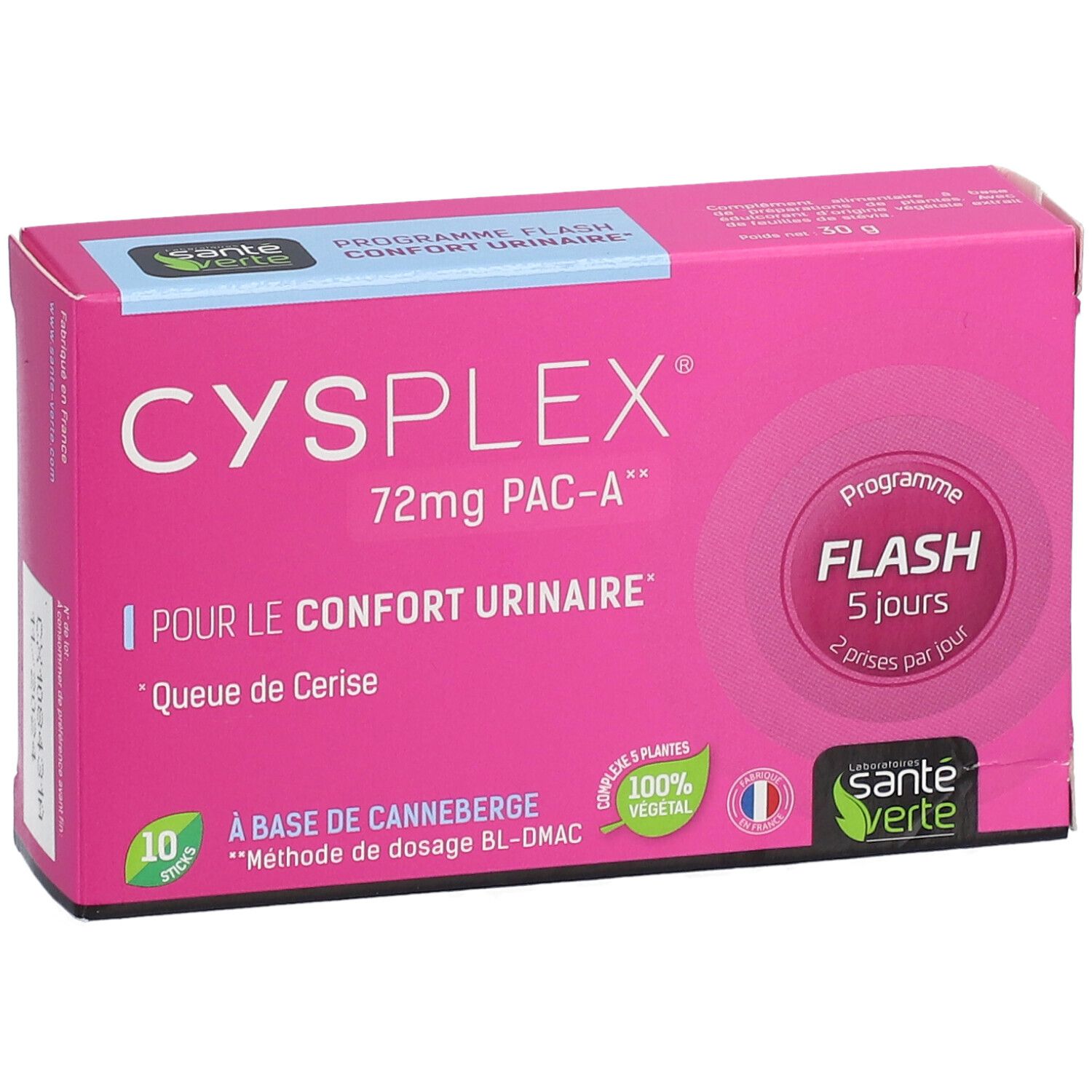 SANTE VERTE CYSPLEX® Confort urinaire