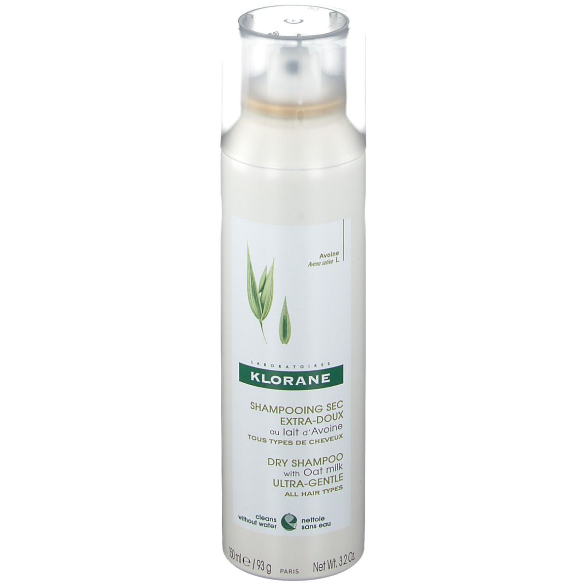 Klorane Shampooing Sec Extra Doux au Lait d'avione