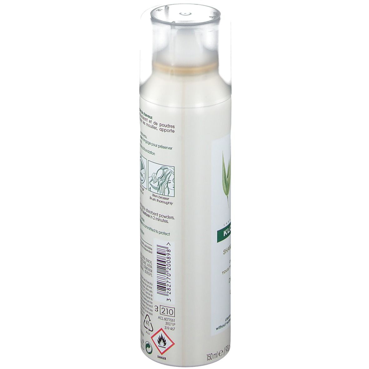 Klorane Shampooing Sec Extra Doux au Lait d'avione