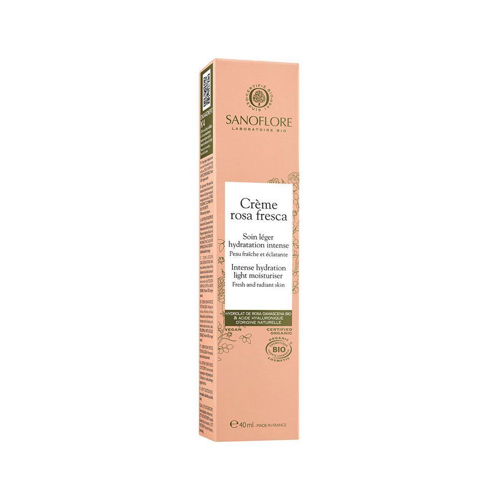 SANOFLORE Rosa fresca Crème hydratante légère certifiée bio 40ml