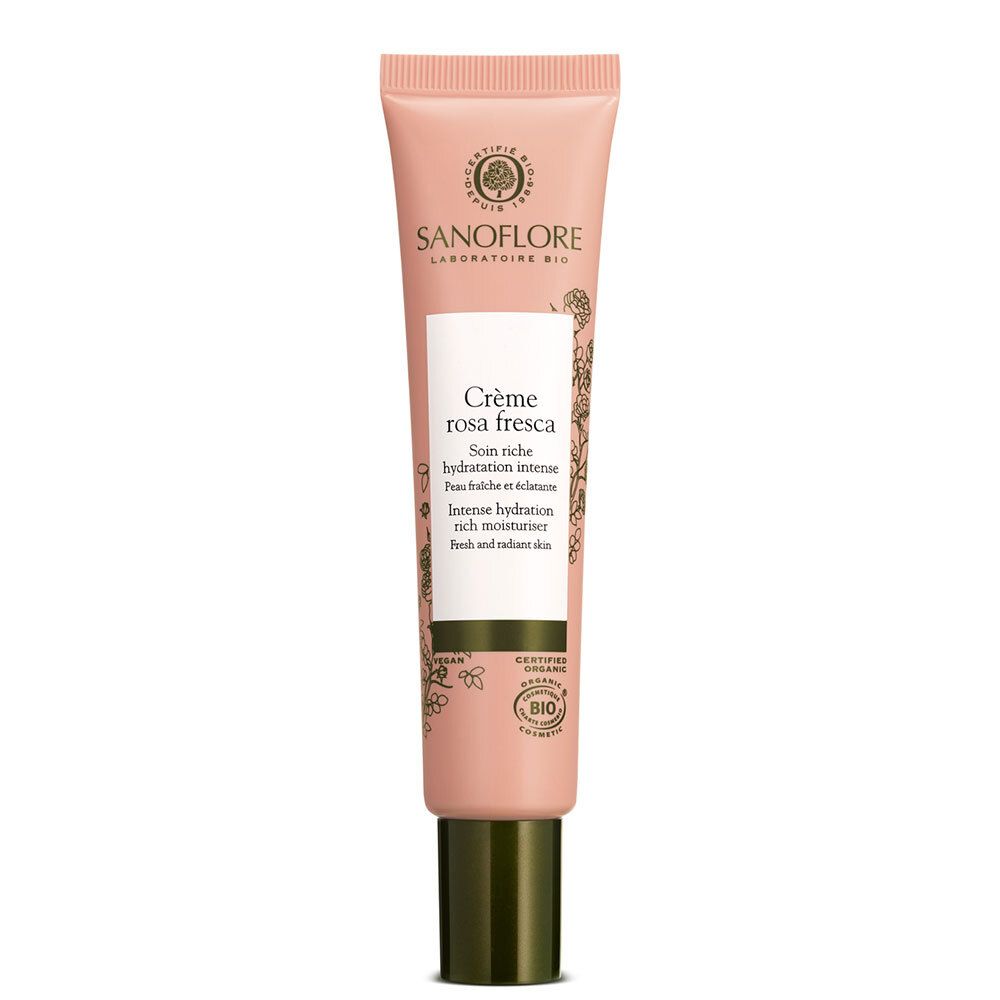 SANOFLORE Rosa Fresca Crème hydratante riche certifiée Bio 40ml