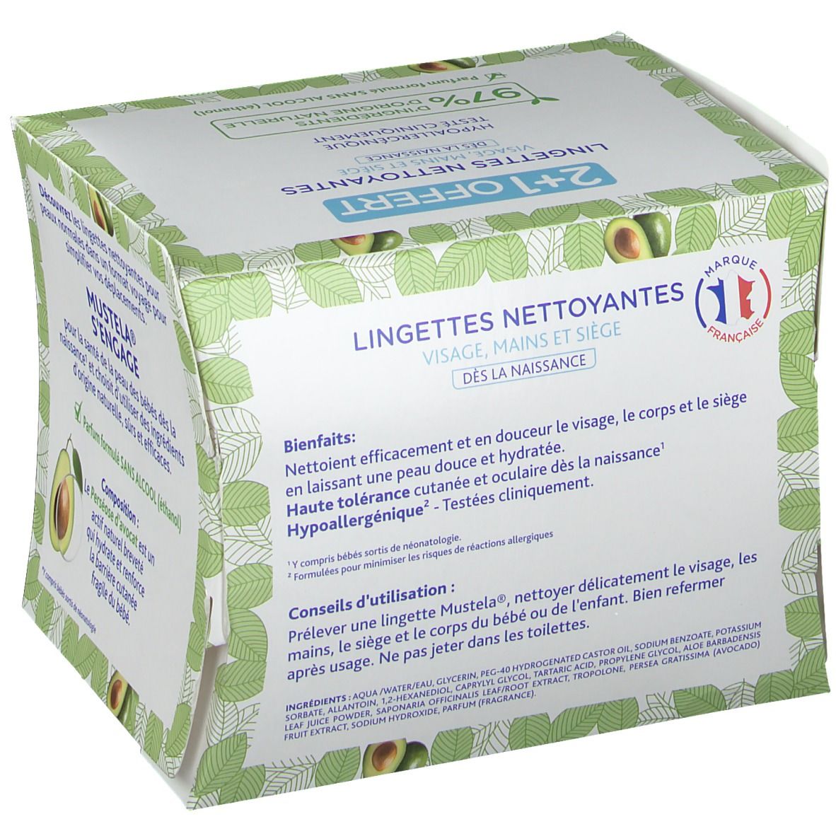 mustela® Lingettes Nettoyantes