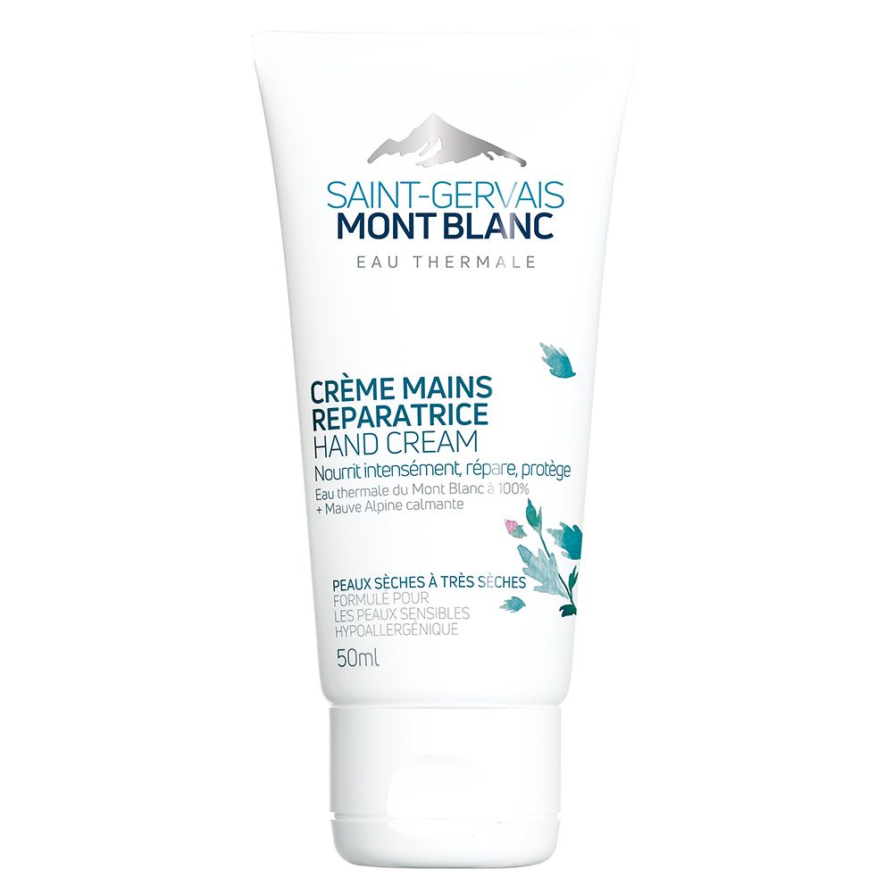 Saint-Gervais MONT BLANC Crème mains réparatrice à l'eau thermale 50 ml