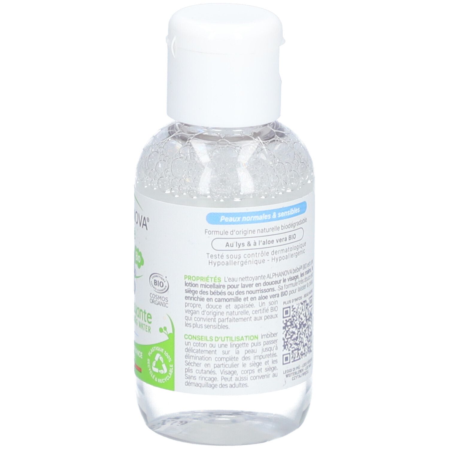 Alphanova Bébé Eau Nettoyante