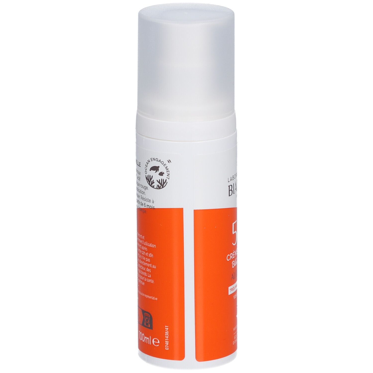 Laboratoires de BIARRITZ CREME SOLAIRE SPF50+ CERTIFIÉ BIO