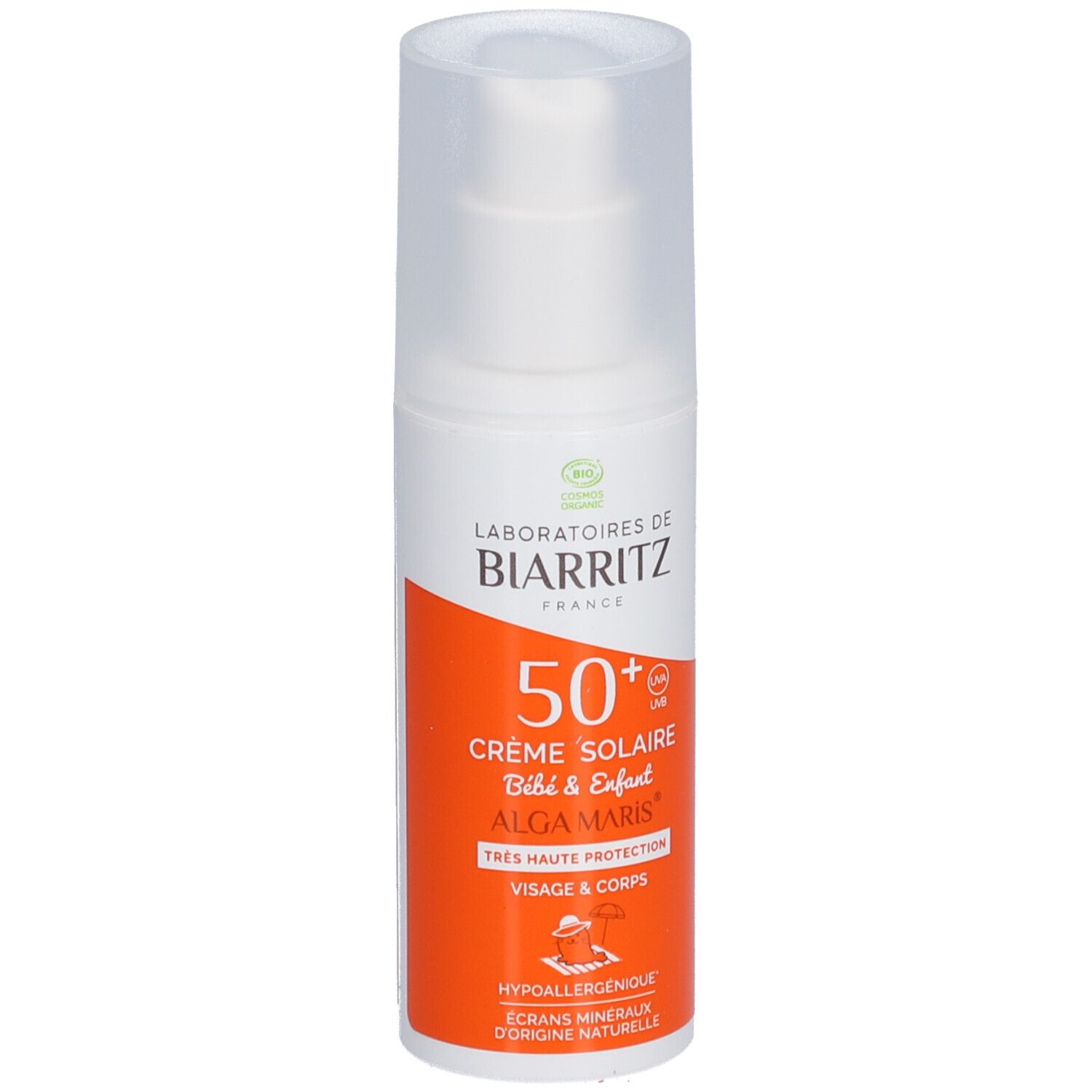 Laboratoires de Biarritz Crème Solaire Bébé & Enfant SPF50+