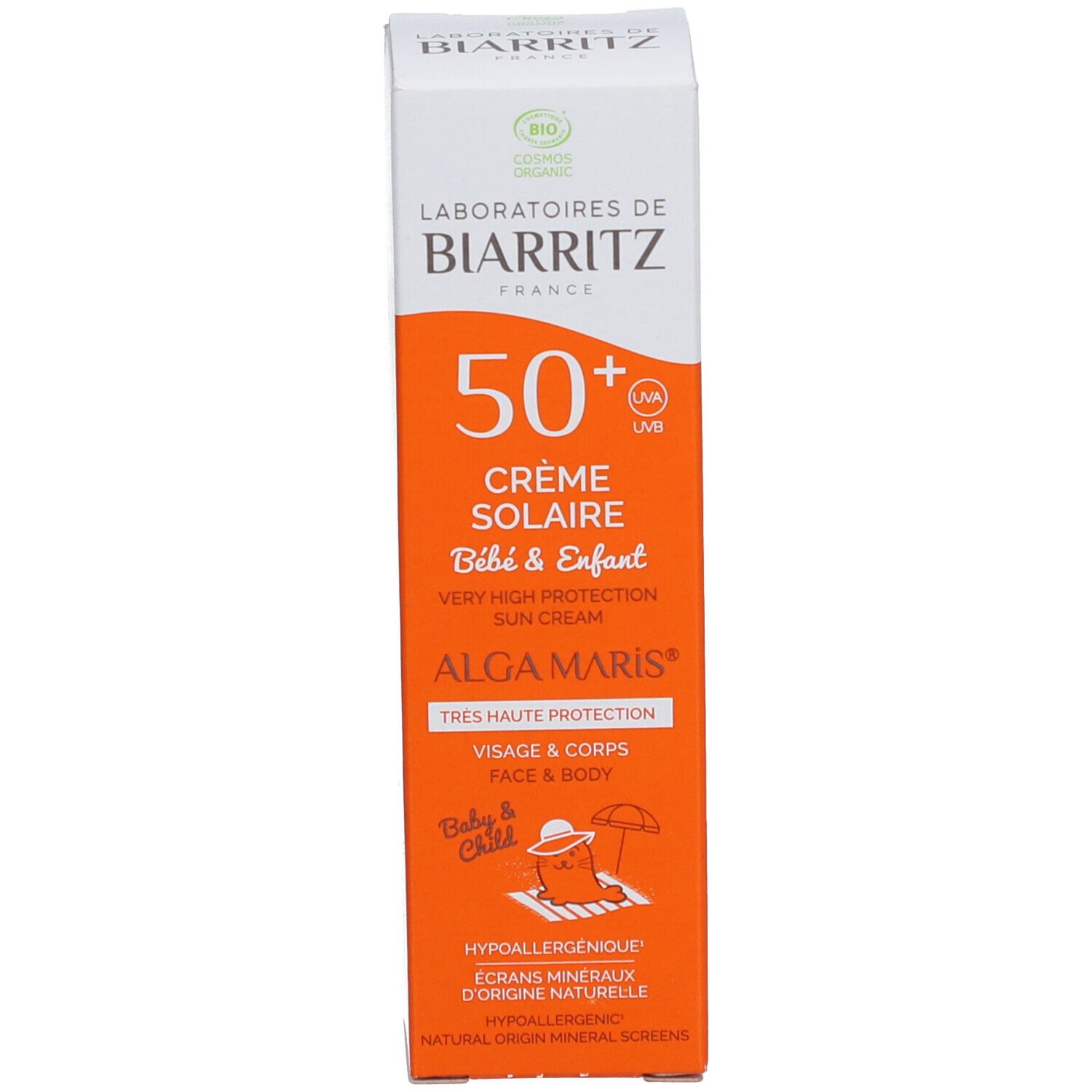 Laboratoires de Biarritz Crème Solaire Bébé & Enfant SPF50+