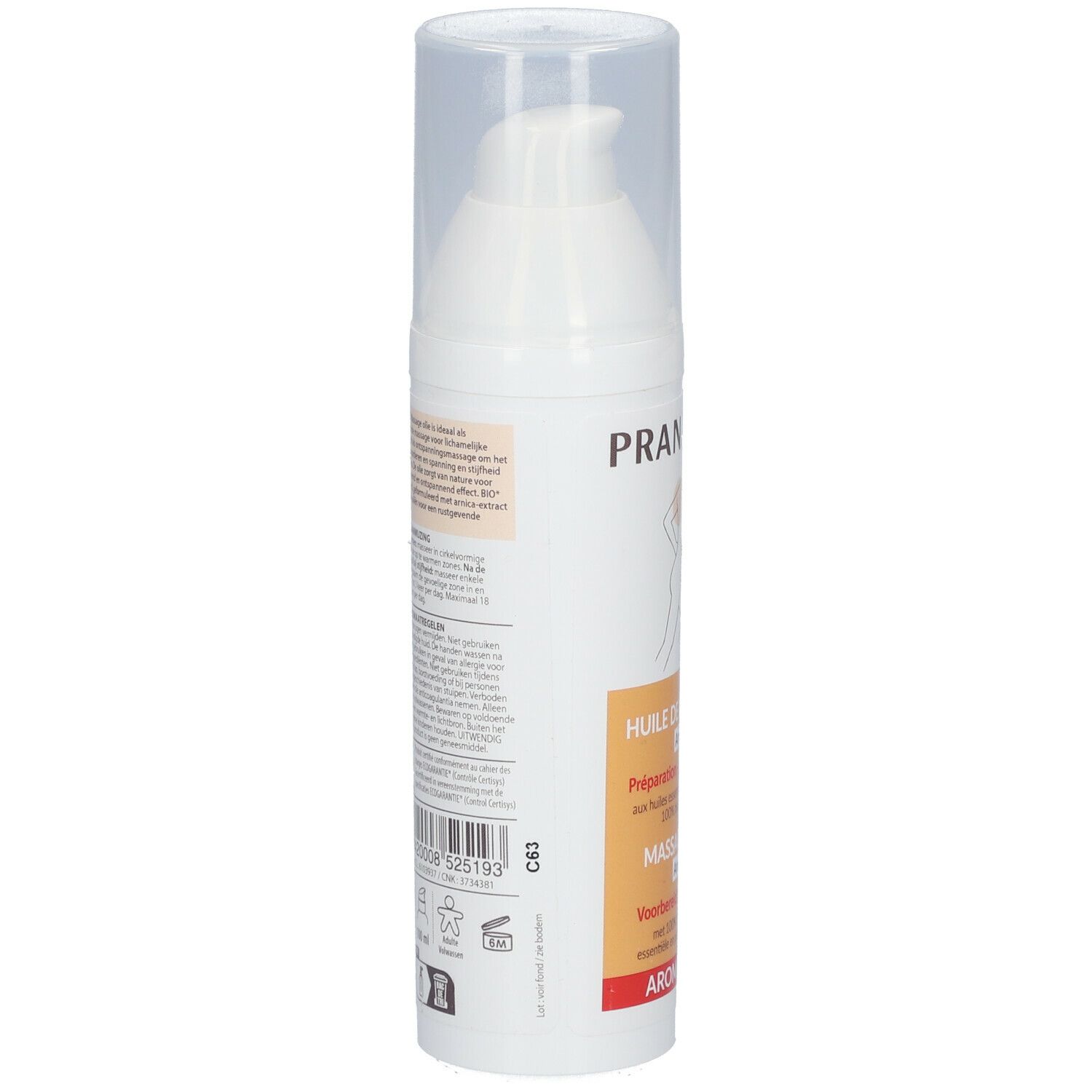 Pranarôm AROMALGIC Huile de Massage Articulations Souples