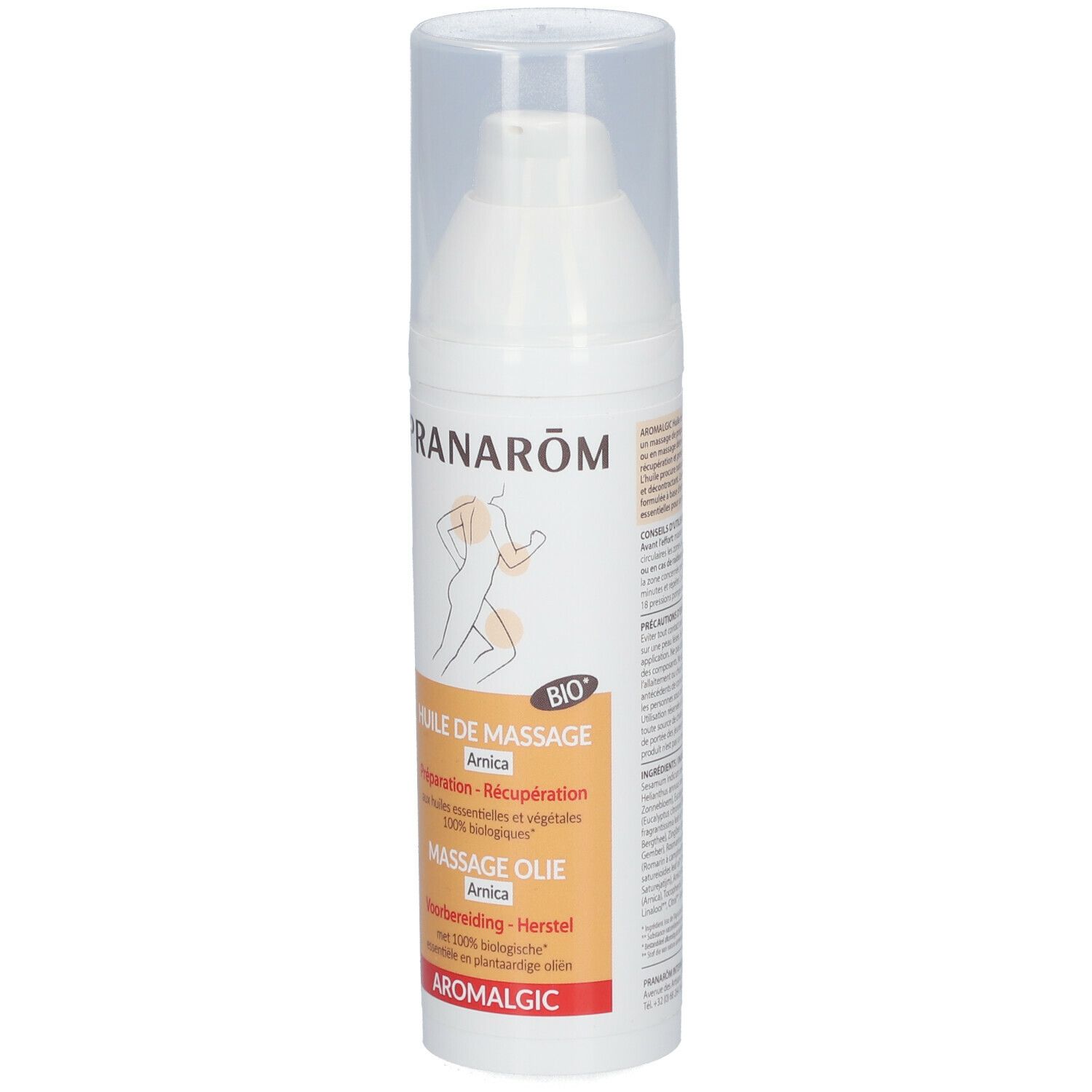 Pranarôm AROMALGIC Huile de Massage Articulations Souples