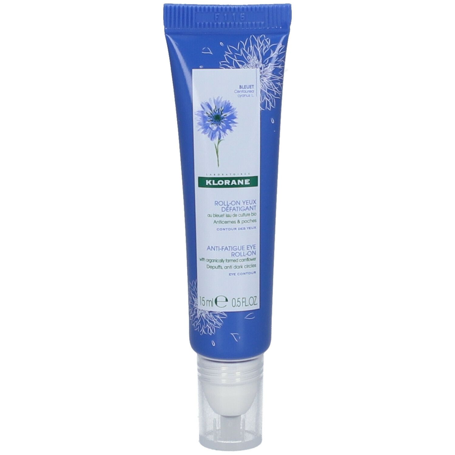 KLORANE Roll-on yeux défatigant au Bleuet BIO