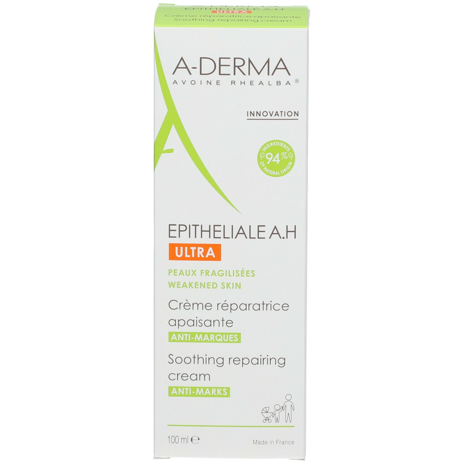 A-DERMA Epitheliale A.H Ultra Crème réparatrice apaisante