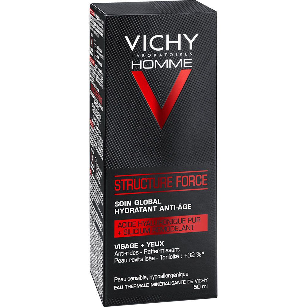 Vichy Homme Structure Force Soin global hydratant anti-âge