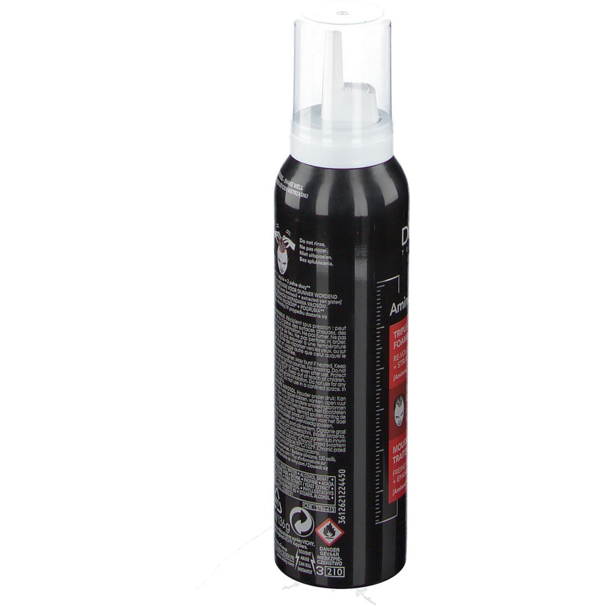 VICHY Dercos Technique Aminexil Men Mousse Antichute Traitement Triple Action
