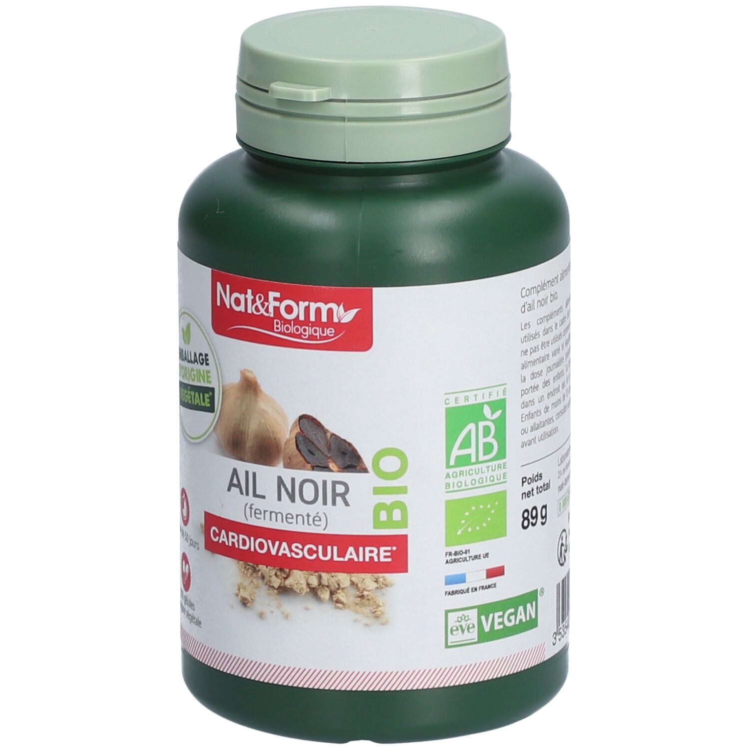 Nat&Form Ail noir fermenté bio en gélules