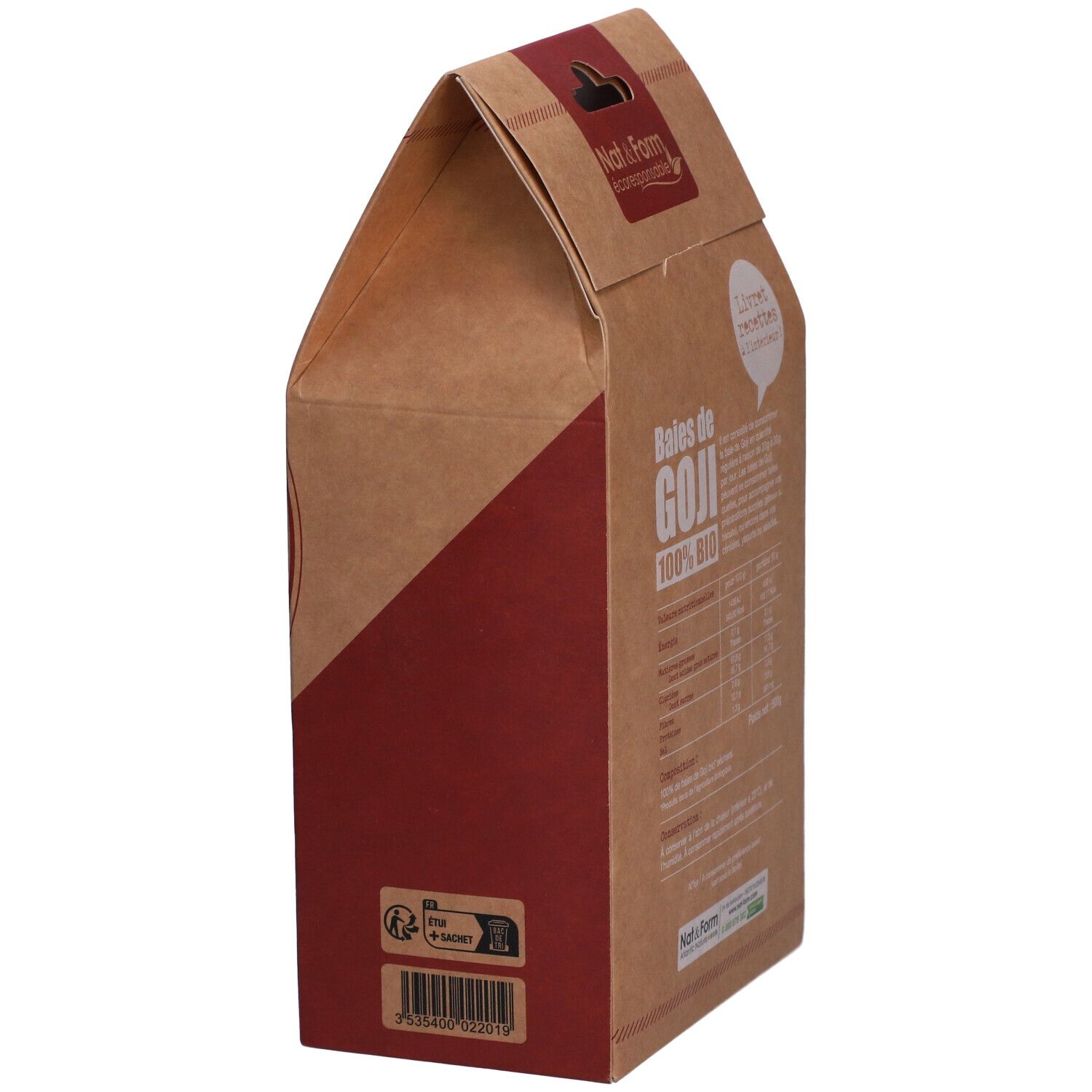 Nat&Form Baies de Goji Bio