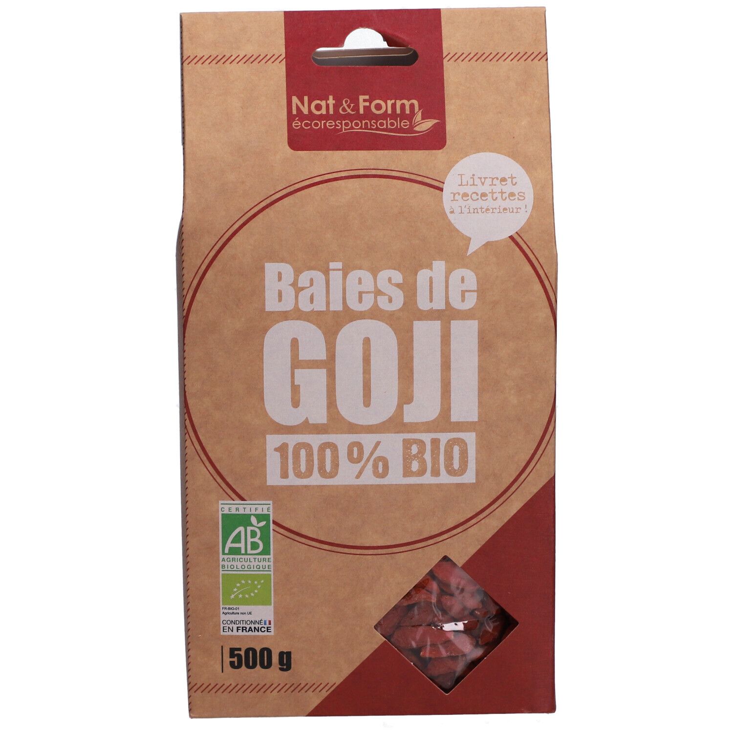 Nat&Form Baies de Goji Bio