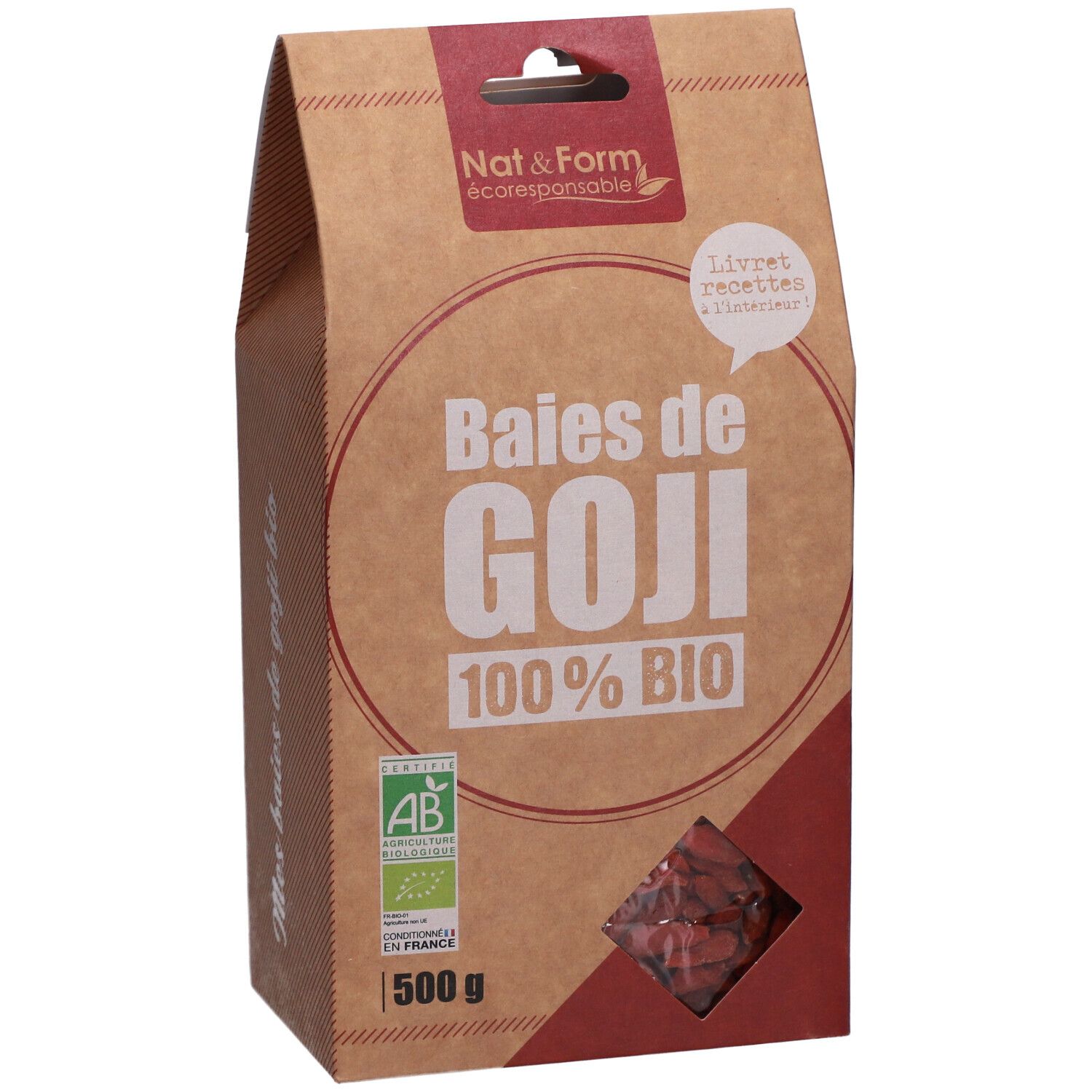 Nat&Form Baies de Goji Bio