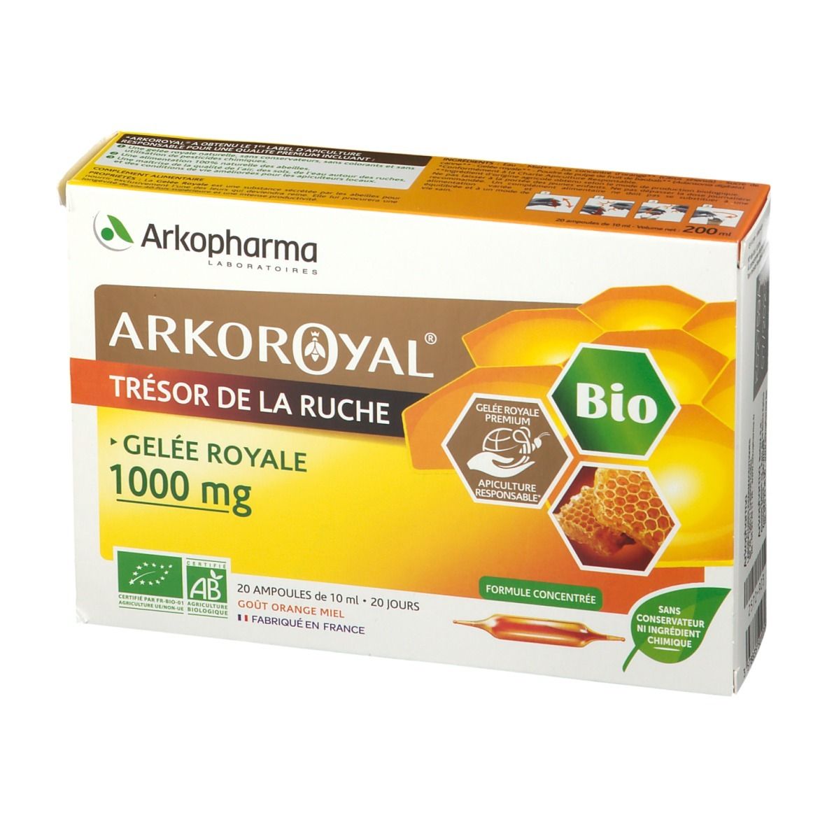 Arkopharma ARKOROYAL®Gelée Royale Bio 1000 mg