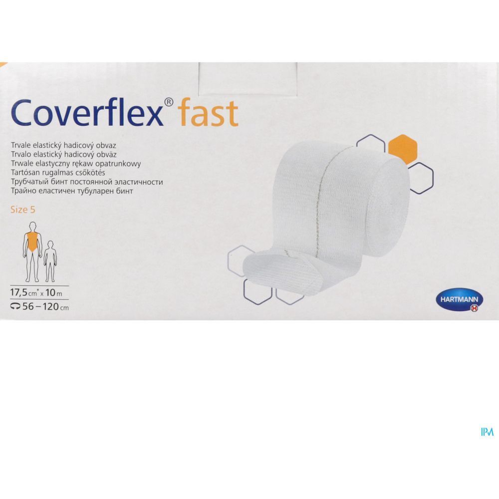 COVERFLEX FAST - Jersey tubulaire à élasticité permanente.  Taille 5, 10 m x 17,5 cm (ref.