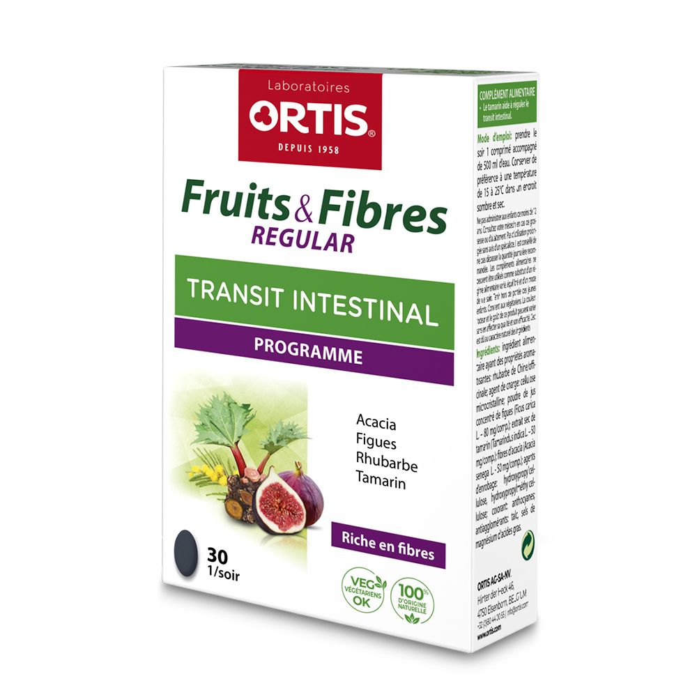ORTIS® Transit intestinal Fruits & Fibres Regular