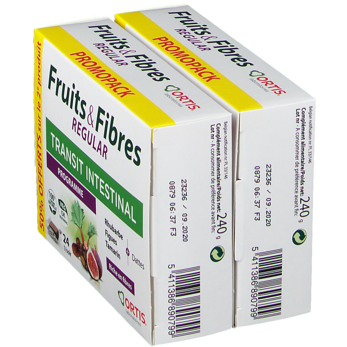 Ortis® Fruits & Fibres Regular Transit Intestinal