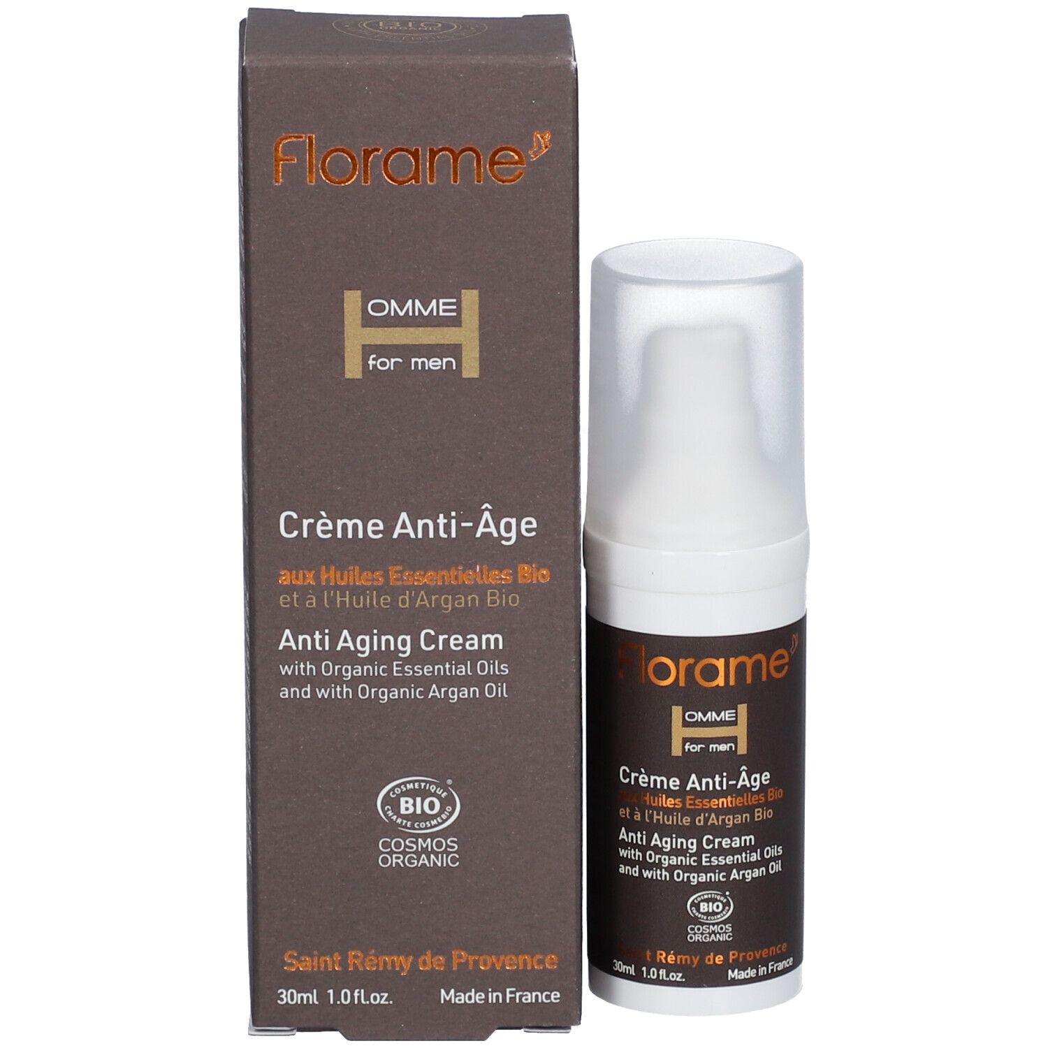Florame Crème Anti-Âge Homme Bio